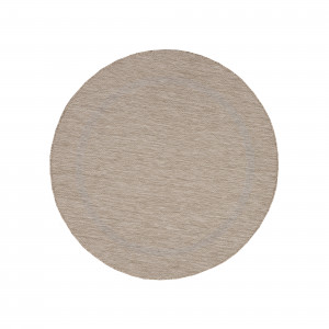 Covor Rotund Relax Bej V1 200x200 cm - Img 1