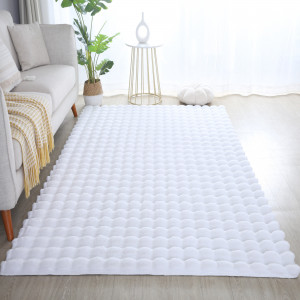 Covor tip Traversa Ambiance Alb V1 80x150 cm - Img 4