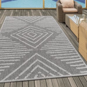 Covor tip Traversa Aruba Gri V2 80x250 cm - Img 2