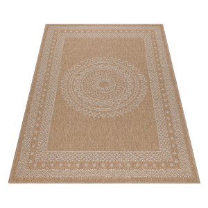 Covor tip Traversa Dhaka Bej V4 80x150 cm - Img 3