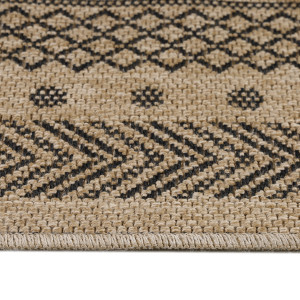 Covor tip Traversa Dhaka Negru V4 80x250 cm - Img 4