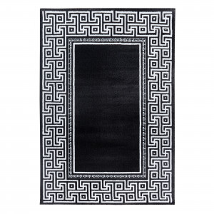 Covor tip Traversa Parma Negru V7 80x150 cm