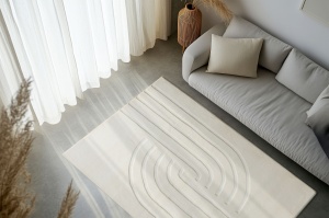 Covor Zen Deluxe Crem 80x150 cm - Img 4