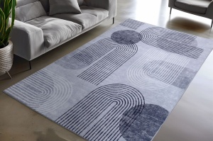 Covor Avantgarde Gri 80x150 cm - Img 3