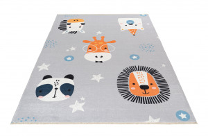 Covor eco copii My Greta Gri 115x170 cm - Img 5