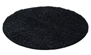 Covor Rotund Life Antracit V1 160x160 cm - Img 1