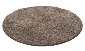 Covor Rotund Life Mocca V1 120x120 cm