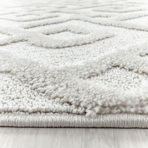 Covor Rotund Pisa Crem V2 120x120 cm - Img 2