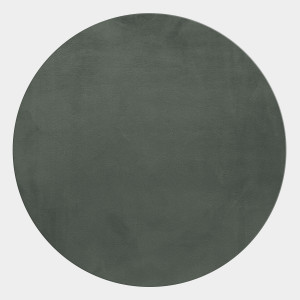 Covor Rotund Pouffy Verde V1 160x160 cm