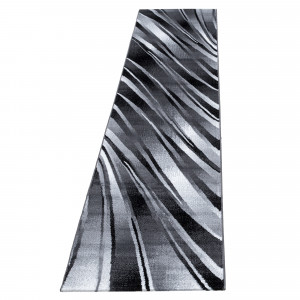 Covor tip Traversa Parma Negru V1 80x300 cm