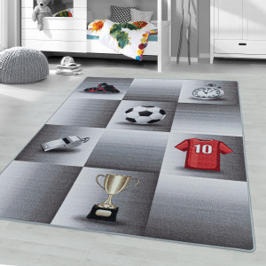 Covor tip Traversa Play Gri V5 80x120 cm - Img 2