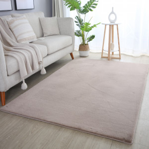 Covor Pouffy Bej V1 240x340 cm - Img 2