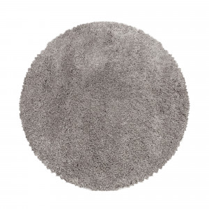 Covor Rotund Fluffy Bej V1 80x80 cm
