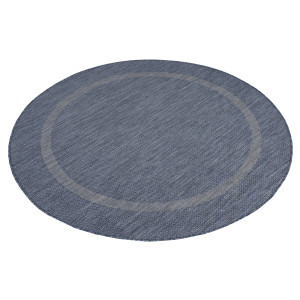 Covor Rotund Relax Albastru V1 200x200 cm - Img 3