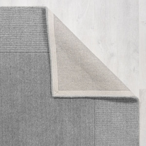 Covor Textured Wool Border GREY MARL 200x290 cm - Img 3
