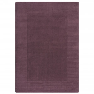 Covor Textured Wool Border Violet 200x290 cm - Img 2
