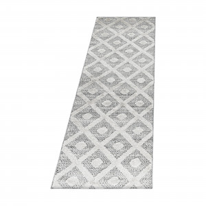 Covor tip Traversa Pisa Gri V6 80x250 cm