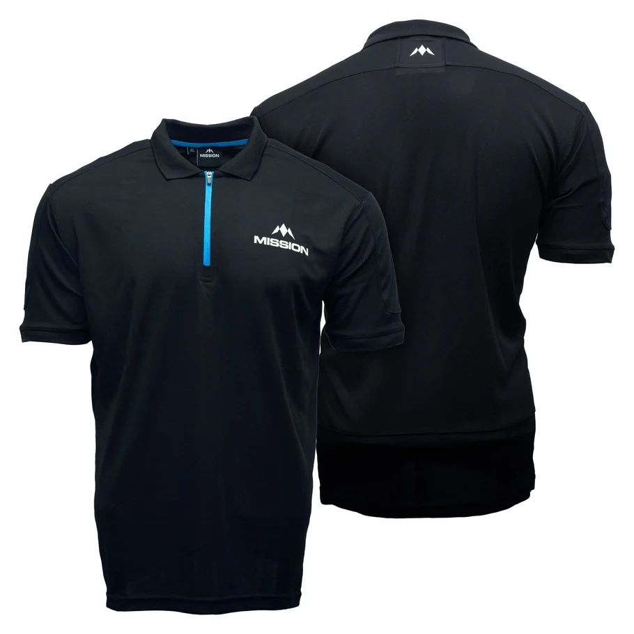 mika misu Tricou Mission Teamwear Negru