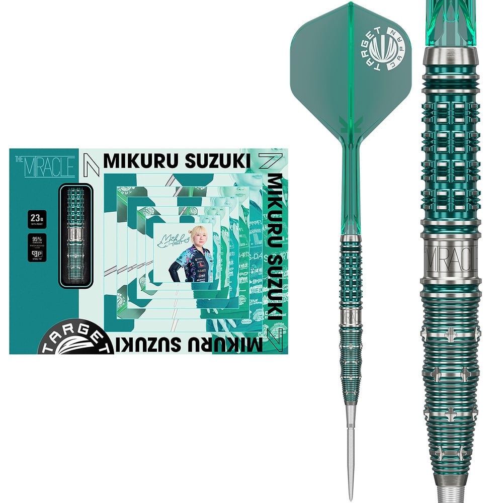 Set 3 Sageti Darts Target Japan Mikuru Suzuki The Miracle G7 Swiss
