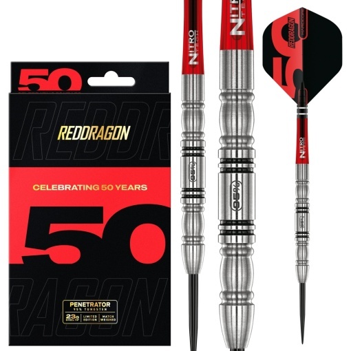 Sageti steel darts Penetrator 4 23 g- Editie aniversara 50 ani