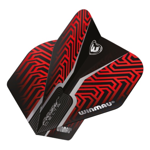 Set 3 Fluturasi Darts Winmau Prism Delta Standard Kairos Rosu
