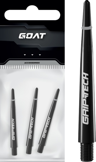 Set 3 Tije GOAT Nylon GripTech Negre