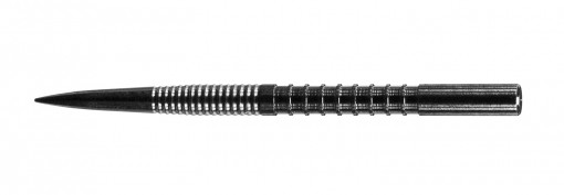 Set 3 Varfuri darts cu super grip FIREPOINT Negre - 32 mm