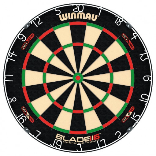 Tintă de darts Winmau Blade 6 Dual Core
