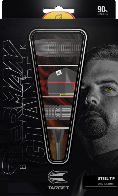 Set 3 Sageti darts Gabriel Clemens Black, 90% tungsten