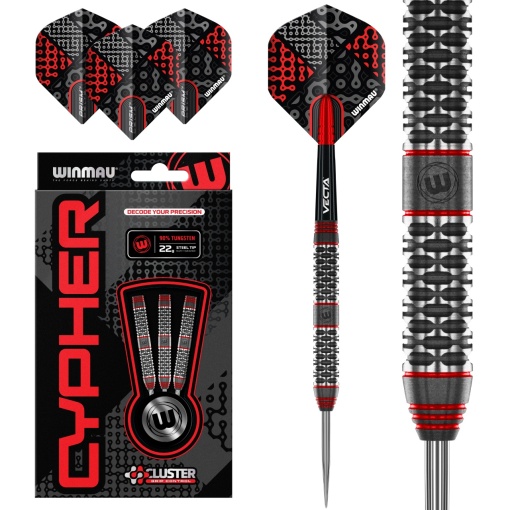 Set 3 Sageti steel Cypher, 90% Tungsten