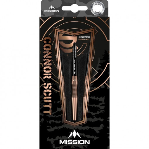 Set 3 Sageti steel darts Mission Connor Scutt - The Sniper