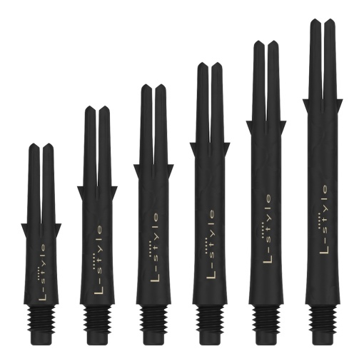 Set 3 Tije L-Style L- Carbon Negre