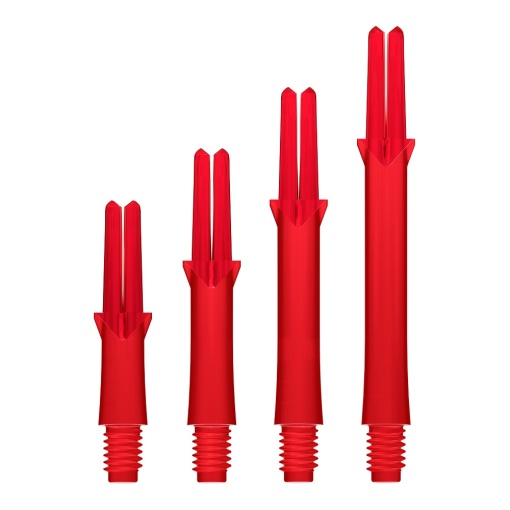 Set 3 Tije L-Style L- Locked Straight Rosu
