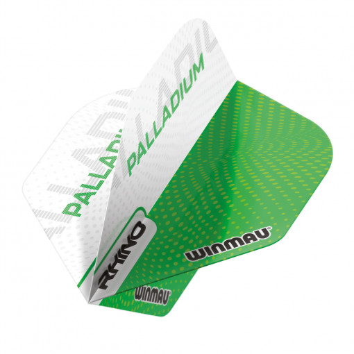 Set 3 Fluturasi Darts Rhino 100 Standard Extra Thick Palladium Verde & Alb