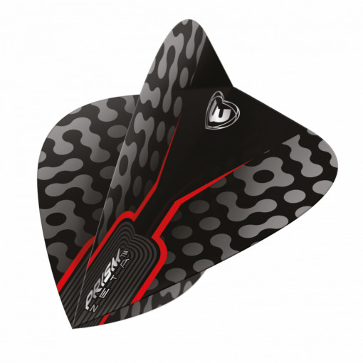 Set 3 Fluturasi Darts Winmau Prism Zeta Kite Rosu & Negru