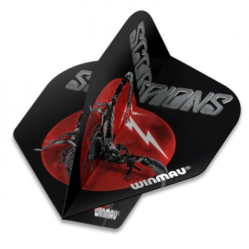 Set 3 Fluturasi Winmau Rock Legends Scorpions