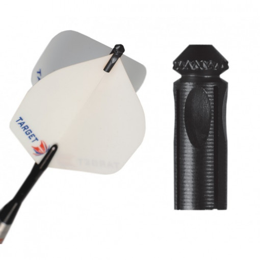 Set 3 Protectii Fluturasi - Negru