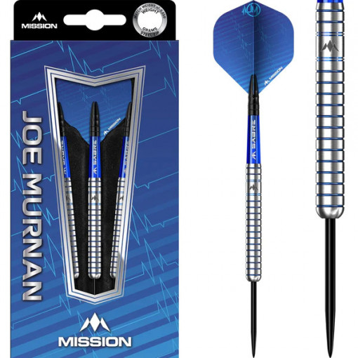 Set 3 Sageti steel darts Mission Joe Murnan - Electro Blue