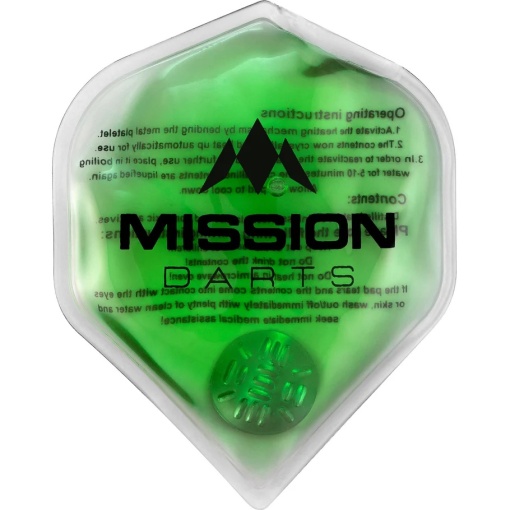 Încălzitor de Mâini Reutilizabil de Lux Mission Flux Verde