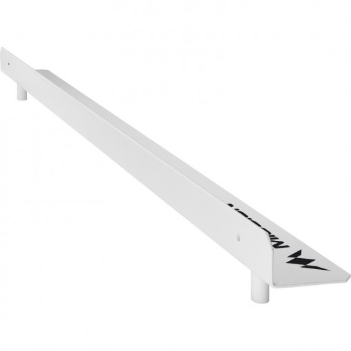 Linie de start Mission Metalic Oche - Retractabil Alb