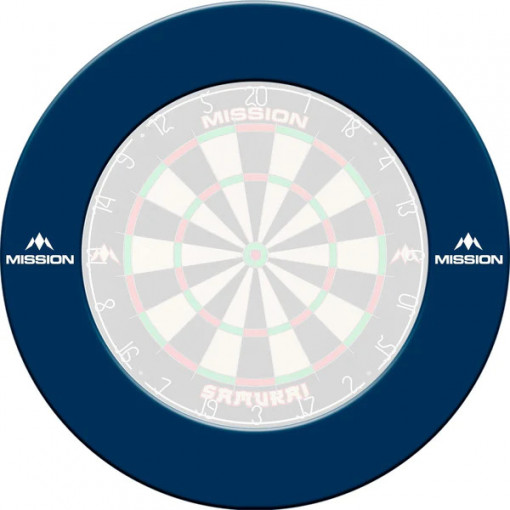 Protectie perete Dartsboard Mission Pro Heavy Duty Albastru