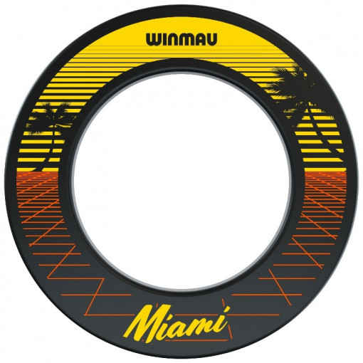 Protectie perete Dartsboard Winmau Miami negru