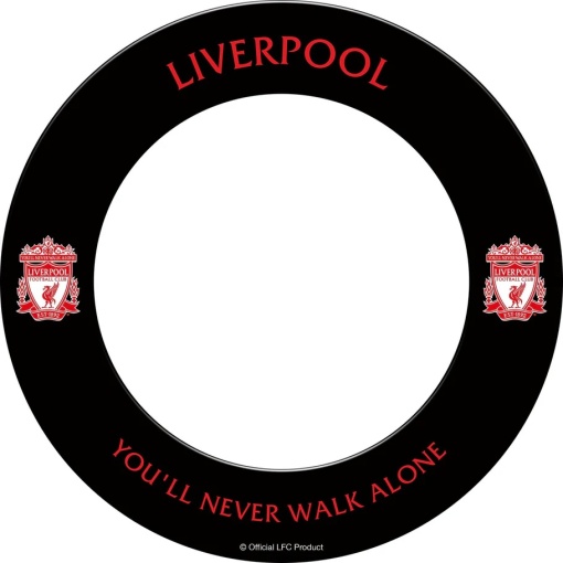 Protectie Perete pentru tinta Liverpool FC - Official Licensed - LFC - Negru - Gold Crest
