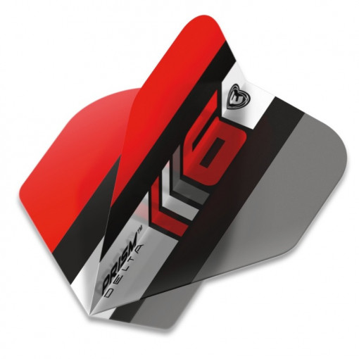 Set 3 Fluturasi Darts Winmau Prism Delta Standard Blade 6 Rosu