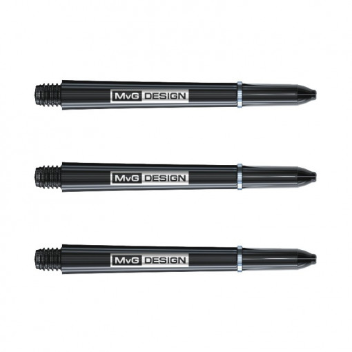Set 3 Tije Winmau Nylon MVG negru