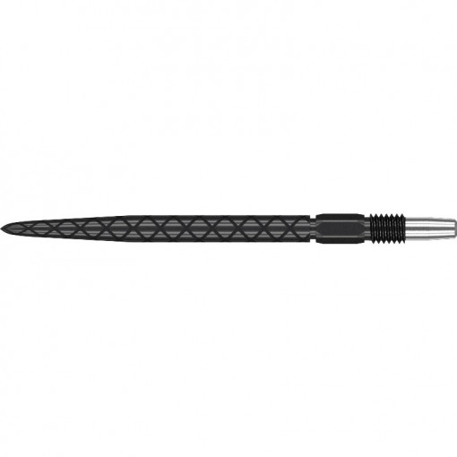 Set 3 Varfuri darts SWISS Diamond PRO Black - 30 mm