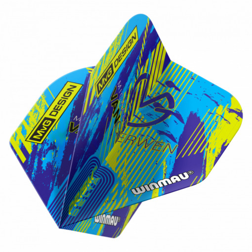 Set 3 Fluturasi Darts Winmau MVG Prism Delta Standard-Blue & Green