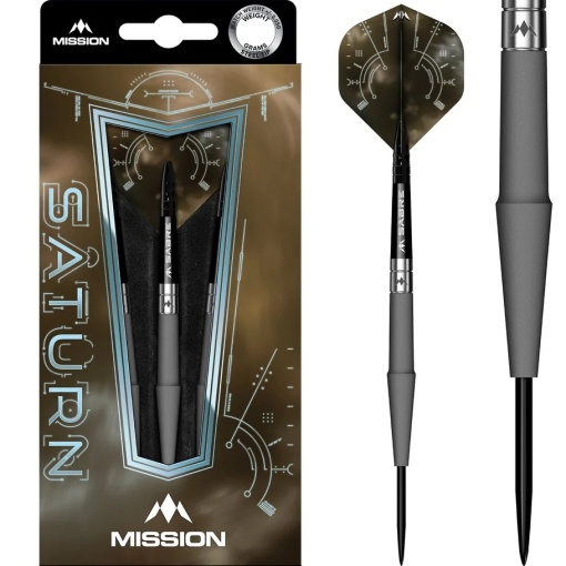 Set 3 Sageti Mission Saturn, Steel Tip, 90% Tungsten - Hyperion