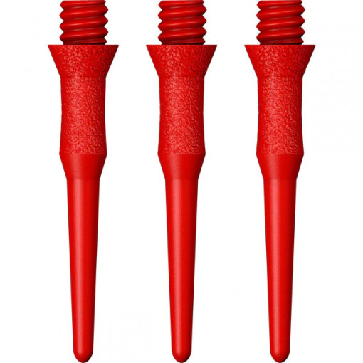 Set 50 Varfuri plastic soft darts (darts electronic) Mission Titan Drift Rosu - 2ba
