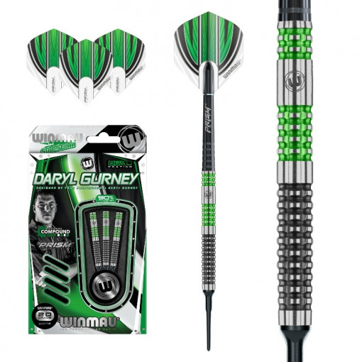 Set 3 Sageti soft darts Daryl Gurney, 90% tungsten